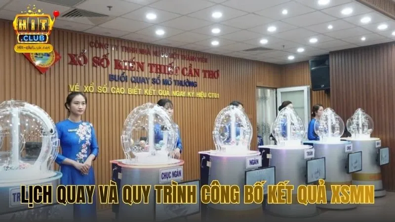 Lịch quay và quy trình công bố kết quả XSMN